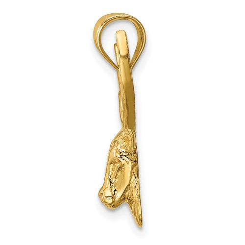 14k Yellow Gold Can Opener Charm